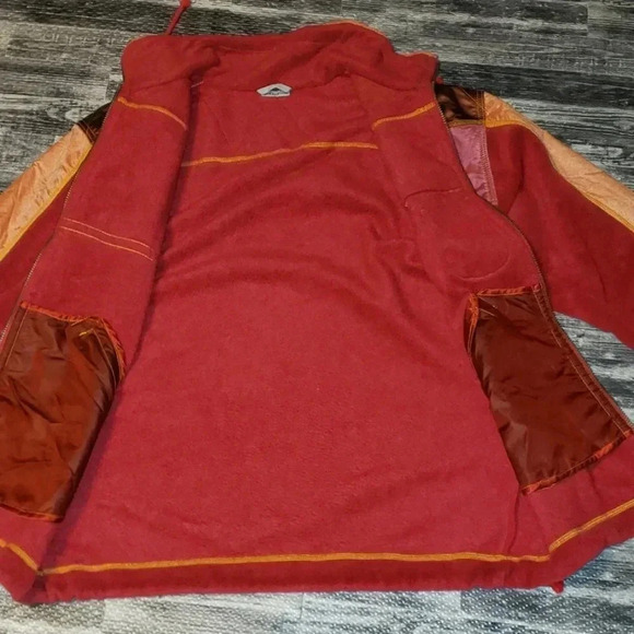 LUHTA Finland Vintage 80s Fleece zip Ski jacket Rare Size Large RARE! - Picture 8 of 8